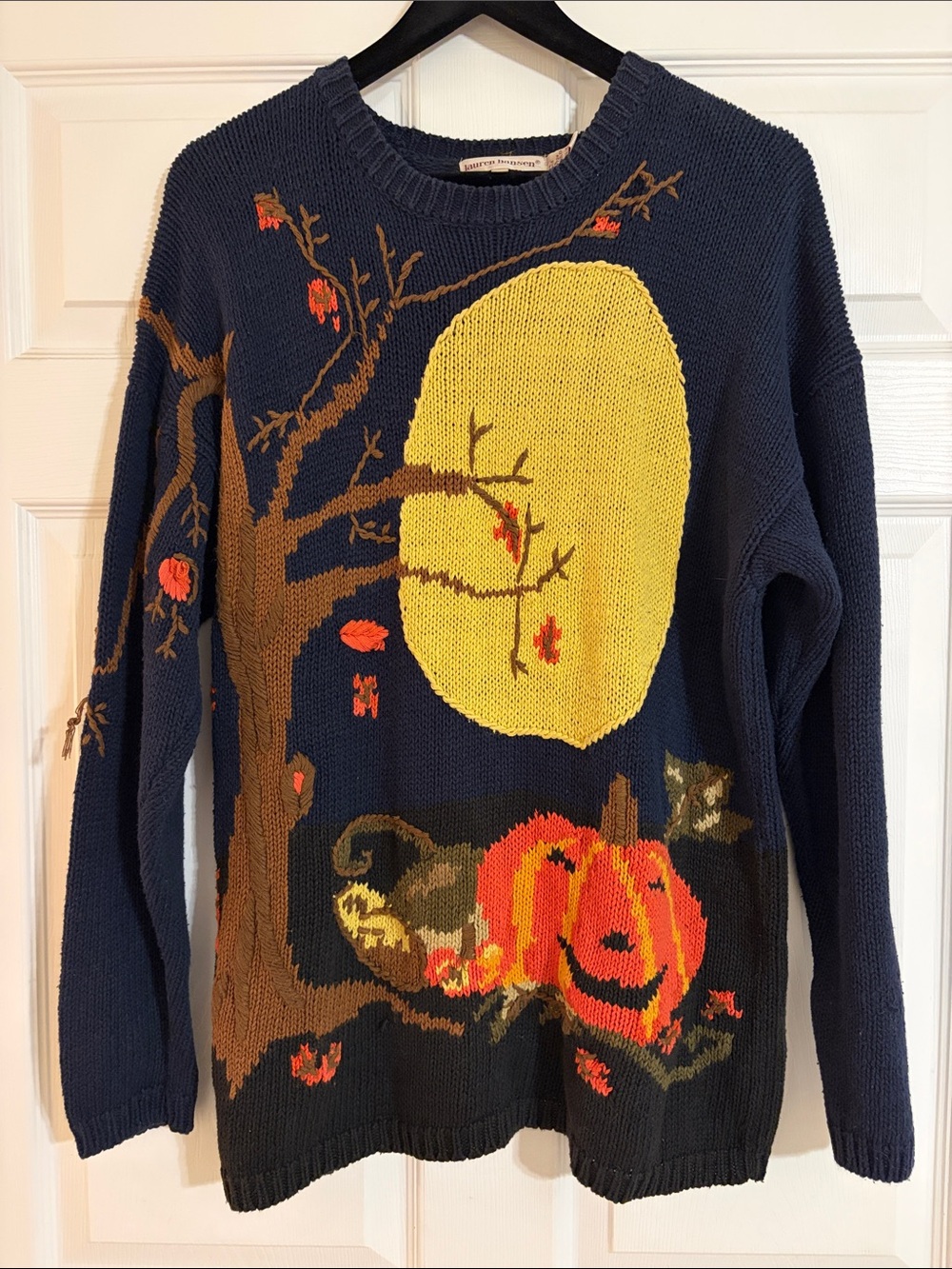 Vintage Lauren Hansen Halloween Sweater